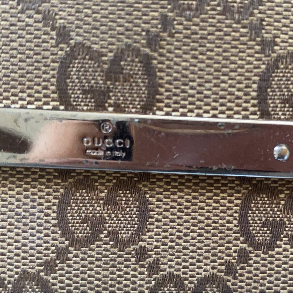 Gucci Long Snap Monogram Wallet - Picture 7 of 11